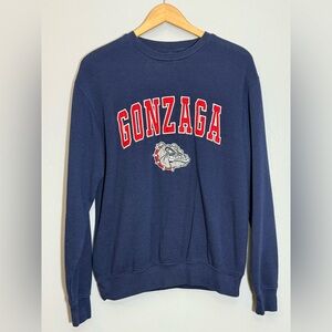 Vintage Colosseum Gonzaga Embroidered Crewneck Sweatshirt | Small